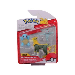 Pokemon Battle Figure Pack Boltund Squirtle Machop box